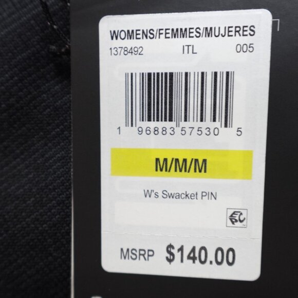 Under Armour Womens Jacket Medium Black Full Zip Storm Northwestern NEW - Picture 2 of 12
